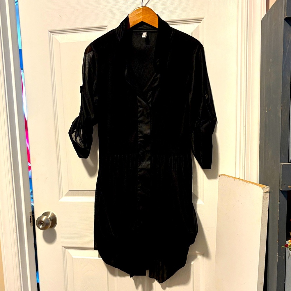 Elegant Black Mini Dress